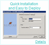 Quick Installation and Easy to Deploy