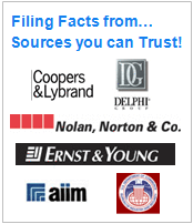 Compare filing statistics from sources you can trust